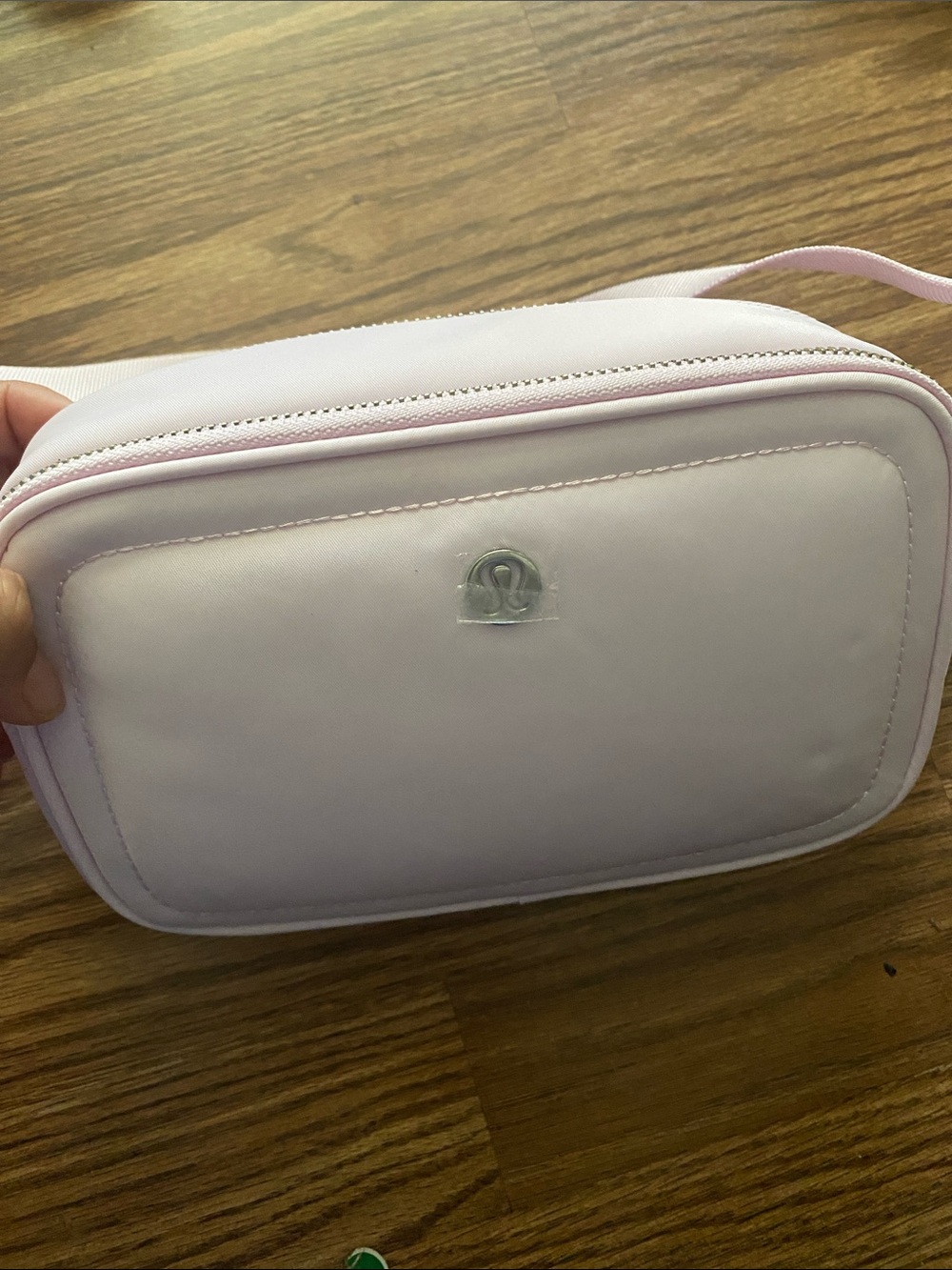 lululemon athletica Pale Pink Crossbody Pouch